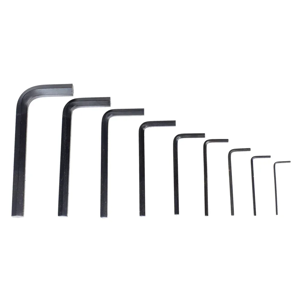 Jogo Chave Allen Hexagonal Curta 1,5 a 10mm 9 Pçs Belzer/Sata - Imagem 4