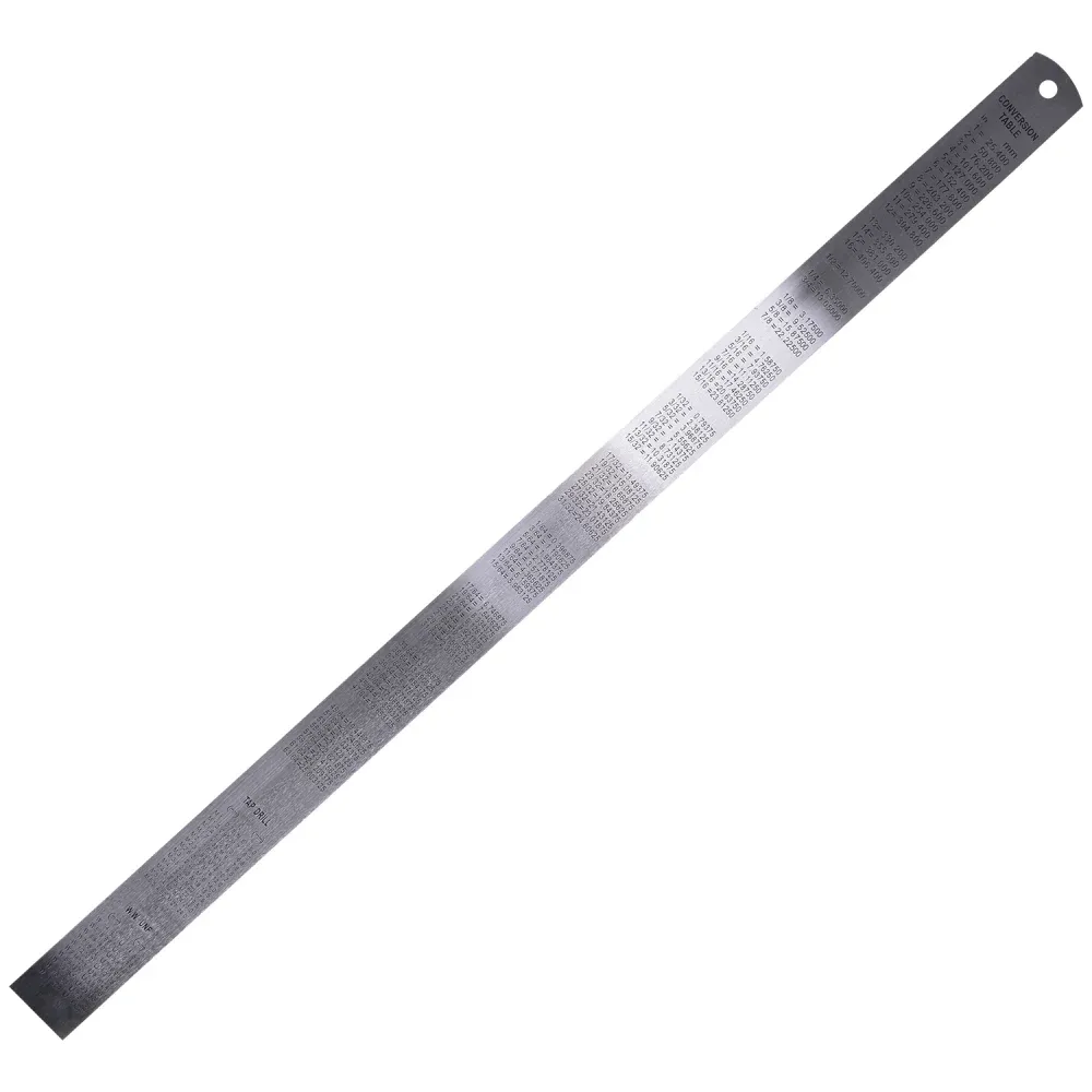 Régua/Escala De Aço Inoxidável 150mm 600.003 Kingtools - Graduação mm/in - Imagem 3