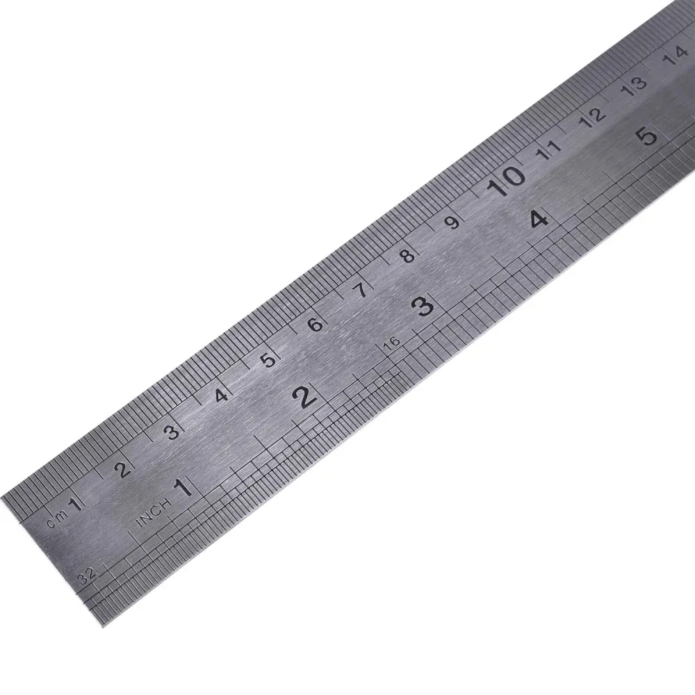 Régua/Escala De Aço Inoxidável 150mm 600.003 Kingtools - Graduação mm/in - Imagem 6