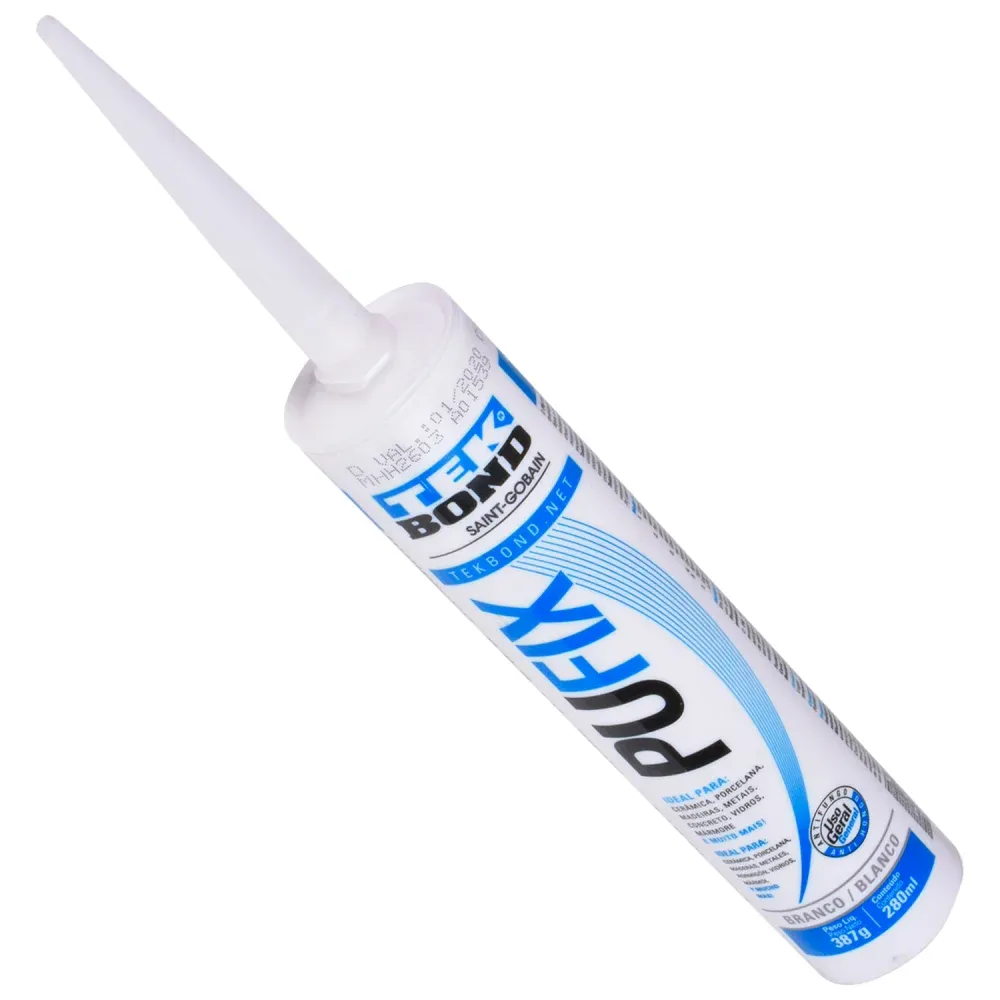 Adesivo Multiuso PU40 Fix Branco 280ml Tekbond - Imagem 3