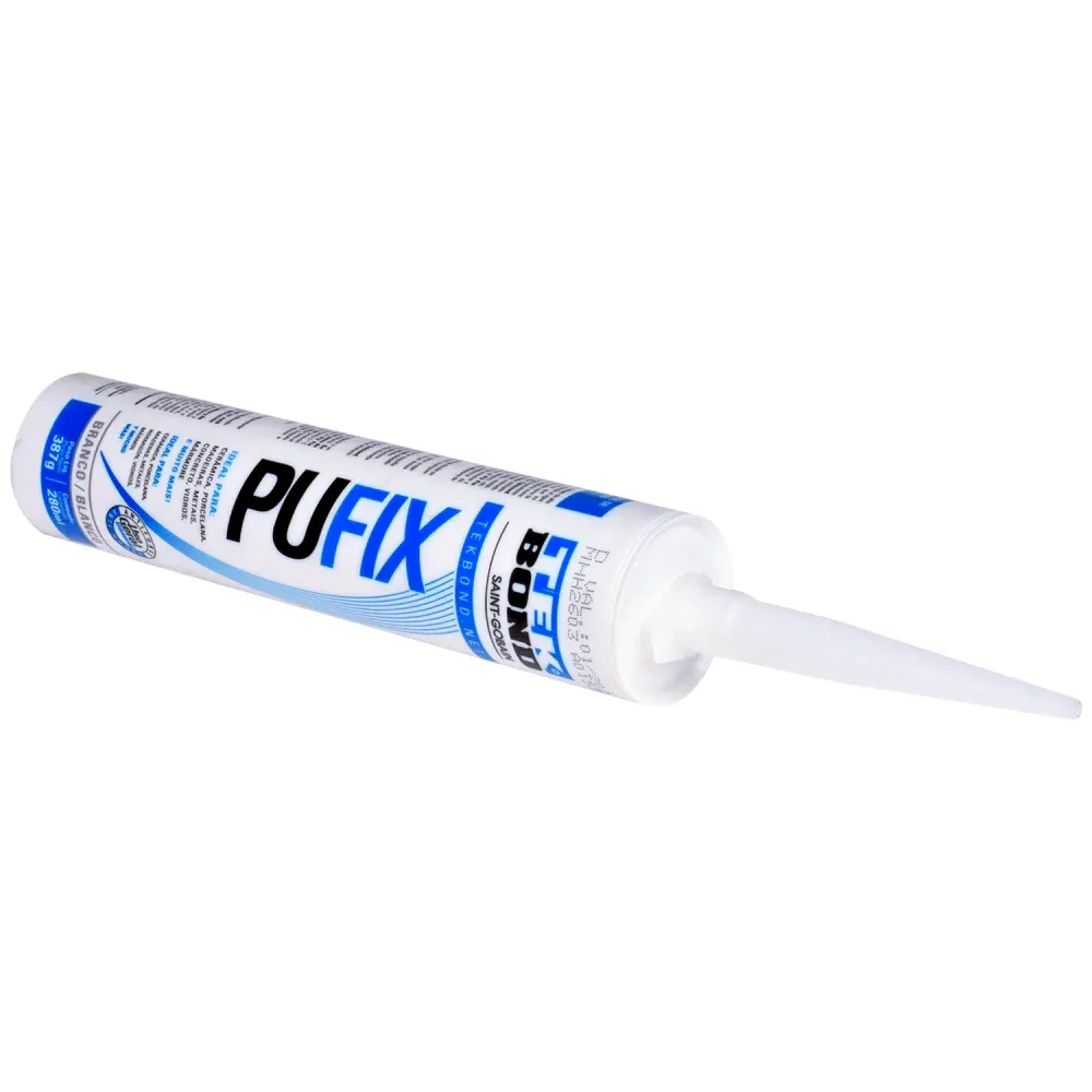 Adesivo Multiuso PU40 Fix Branco 280ml Tekbond - Imagem 4