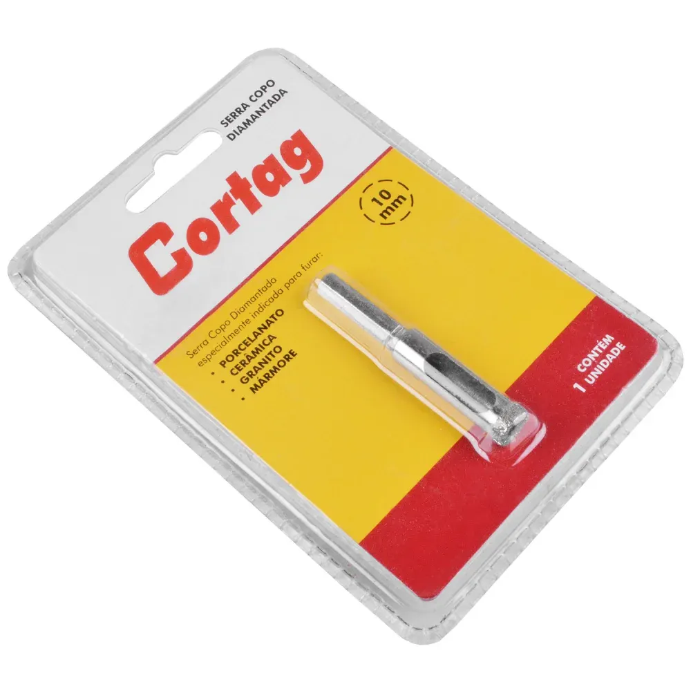 Serra Copo Diamantada 10mm 60886 Cortag - Imagem 2