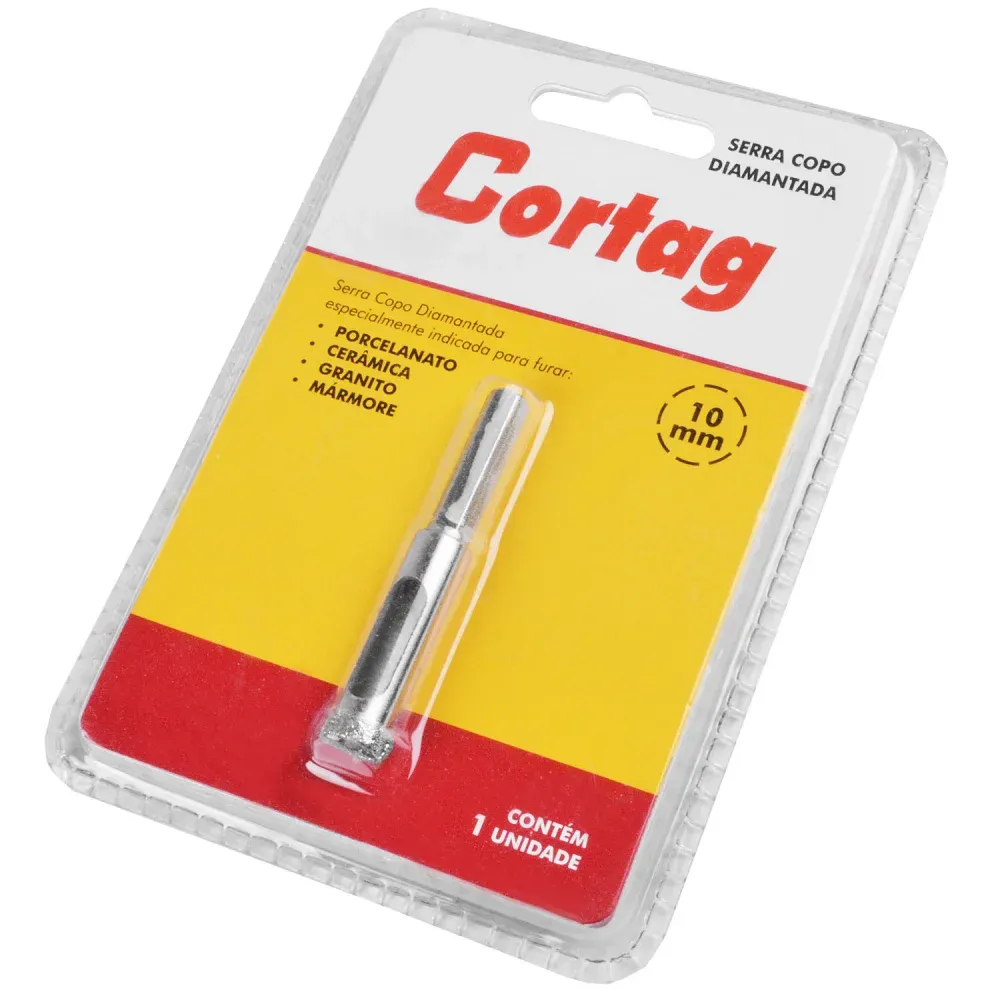 Serra Copo Diamantada 10mm 60886 Cortag - Imagem 3