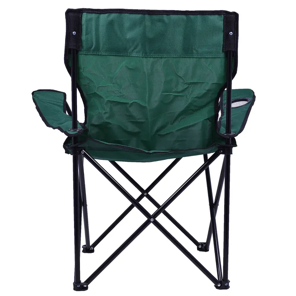 Cadeira Camping Verde Dobrável com Porta Copos Kala - Imagem 4