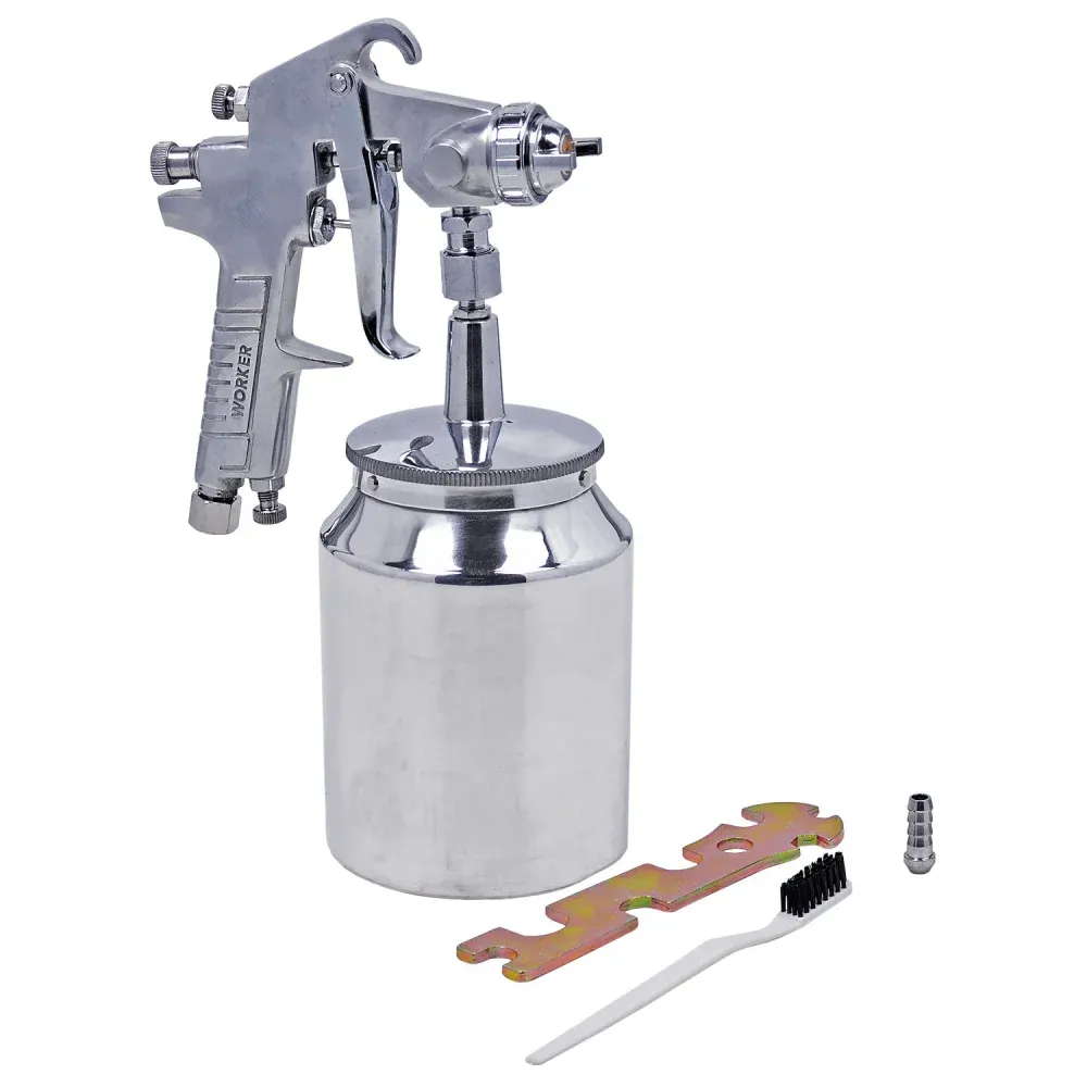 Pistola de Pintura Alta Produção 1 Litro 1,8mm Worker