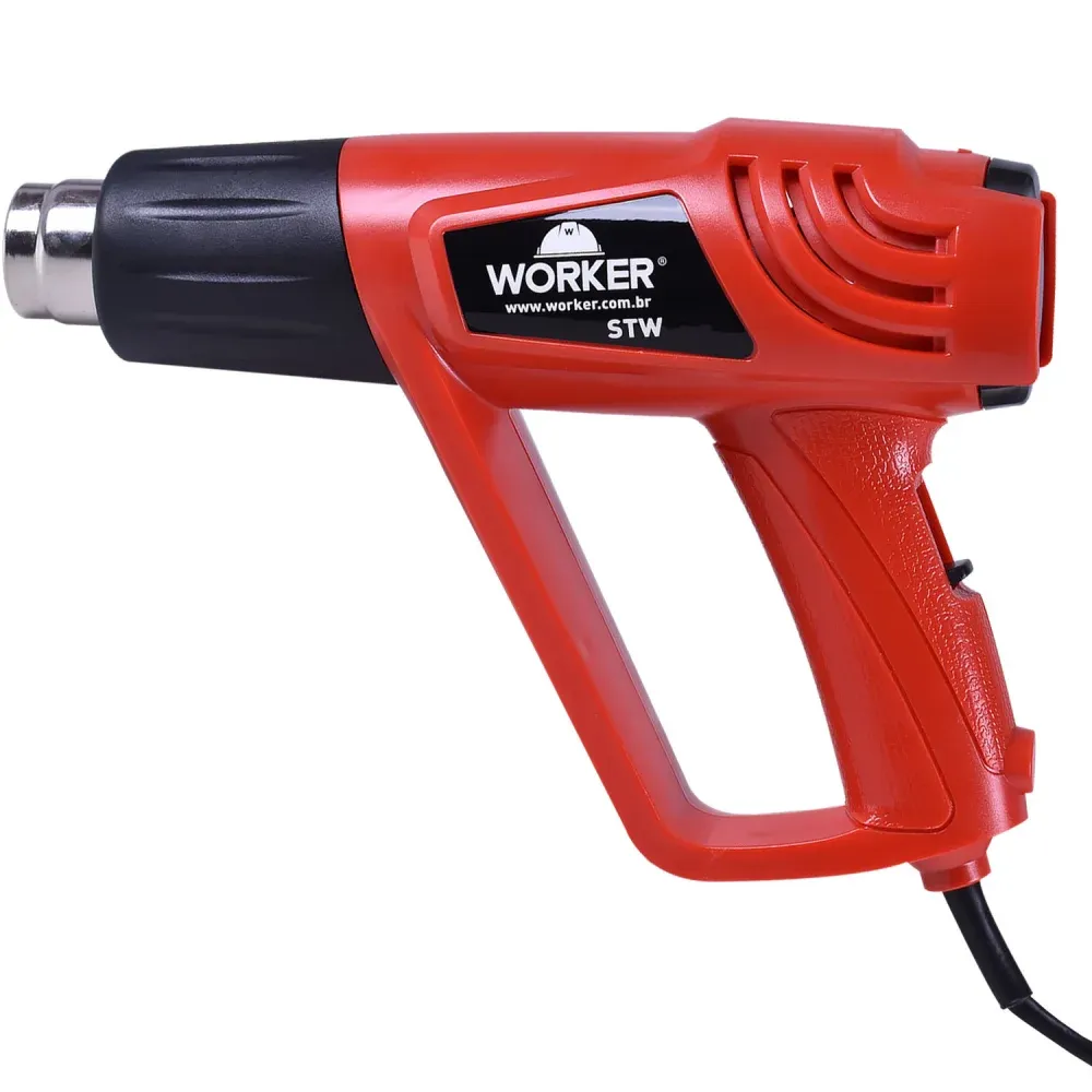 Soprador Térmico 1500W com 2 Estágios e Acessórios Worker - Imagem 7