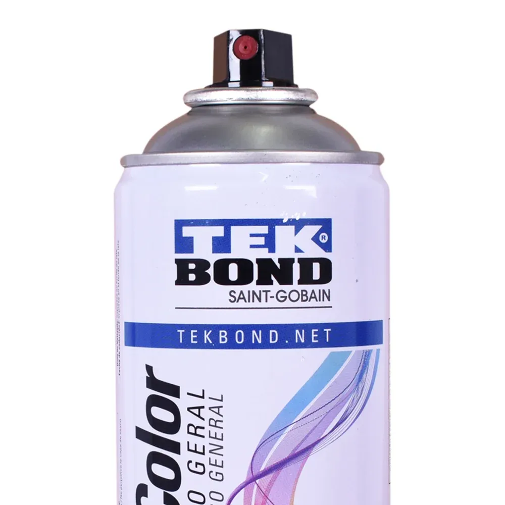 Tinta Spray Super Color para Uso Geral Vermelha 350ml Tekbond - Imagem 12