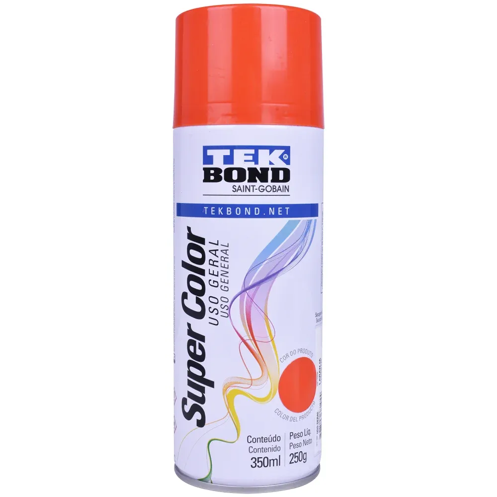 Tinta Spray branco Fosco 350ml Tekbond - Imagem 11
