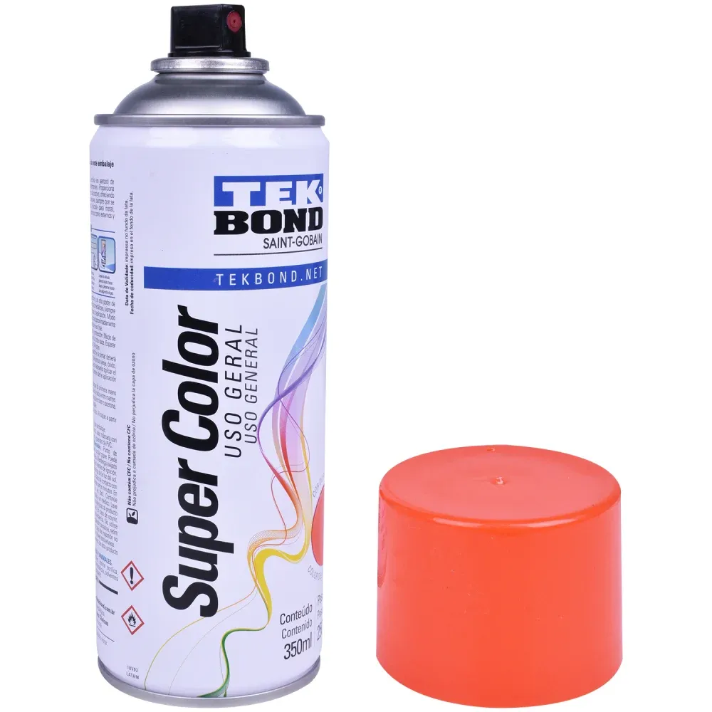 Tinta Spray branco Fosco 350ml Tekbond - Imagem 13