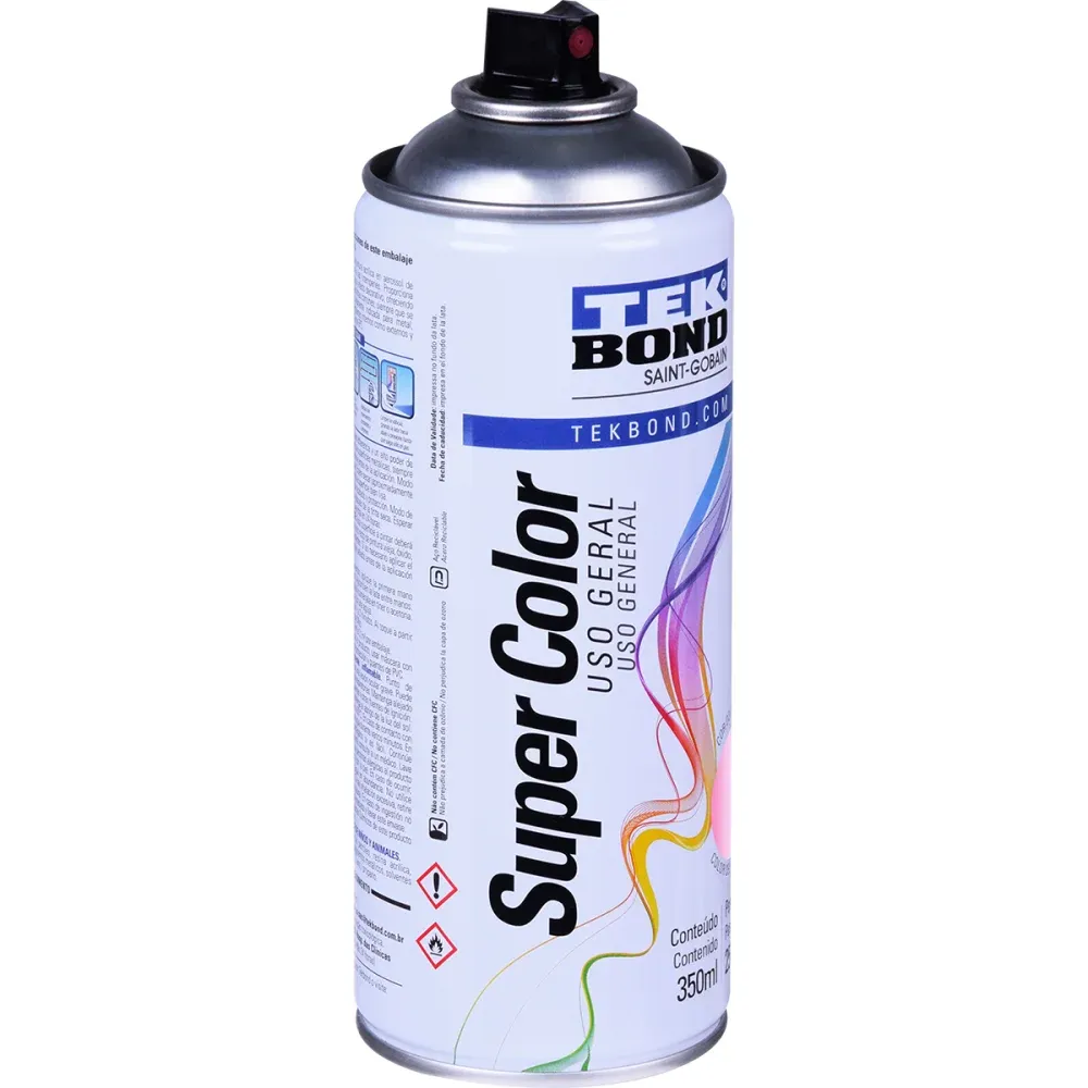 Tinta Spray Usogeral Rosa 350ml Tekbond - Imagem 3