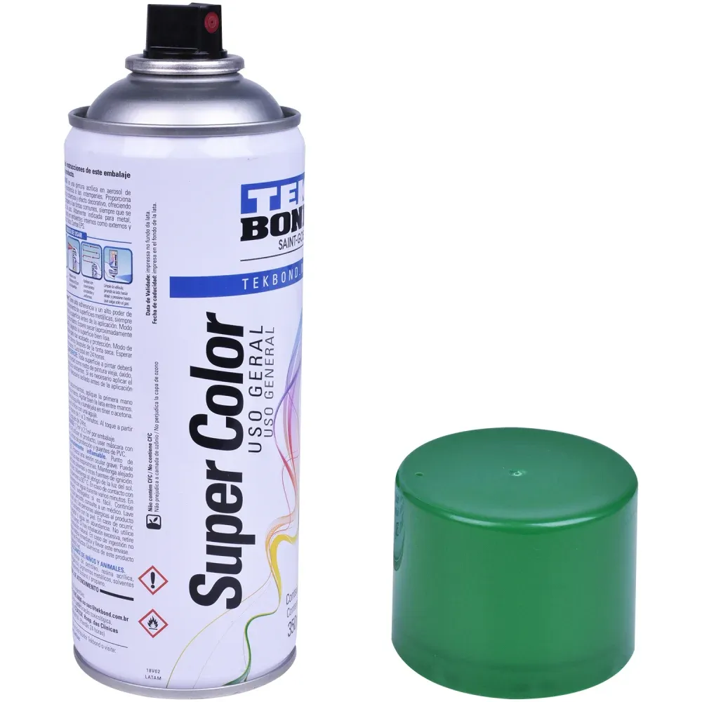 Tinta Spray branco Fosco 350ml Tekbond - Imagem 18