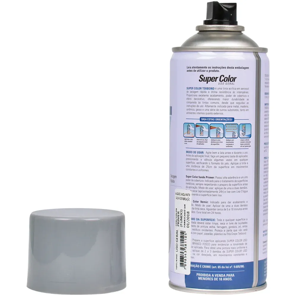 Tinta Spray Primer 350ml Tekbond - Imagem 2