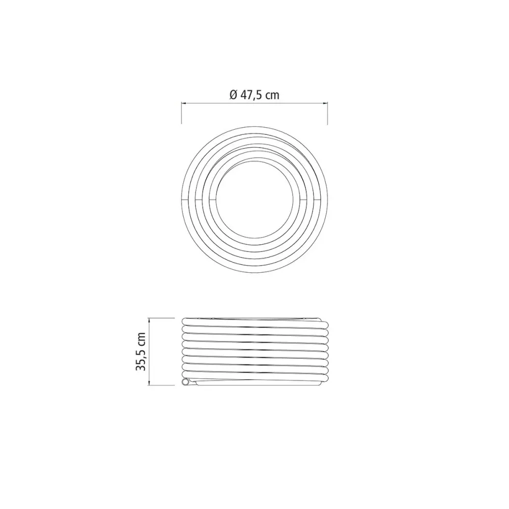 Mangueira Flex Verde em PVC 1/2" de 3 Camadas - 200m Tramontina - Imagem 3