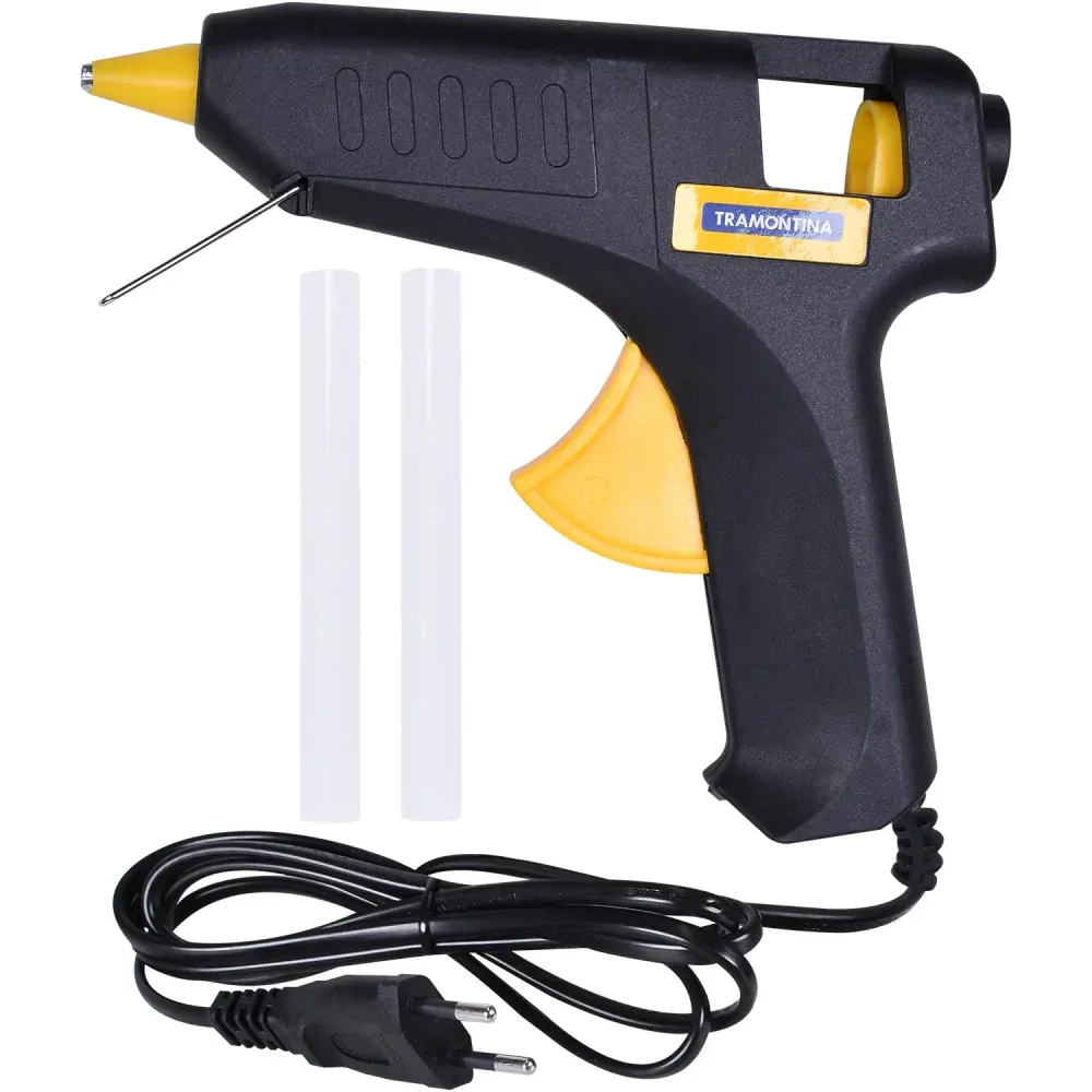 Pistola elétrica de cola quente 20-25 Watts Tramontina Bivolt