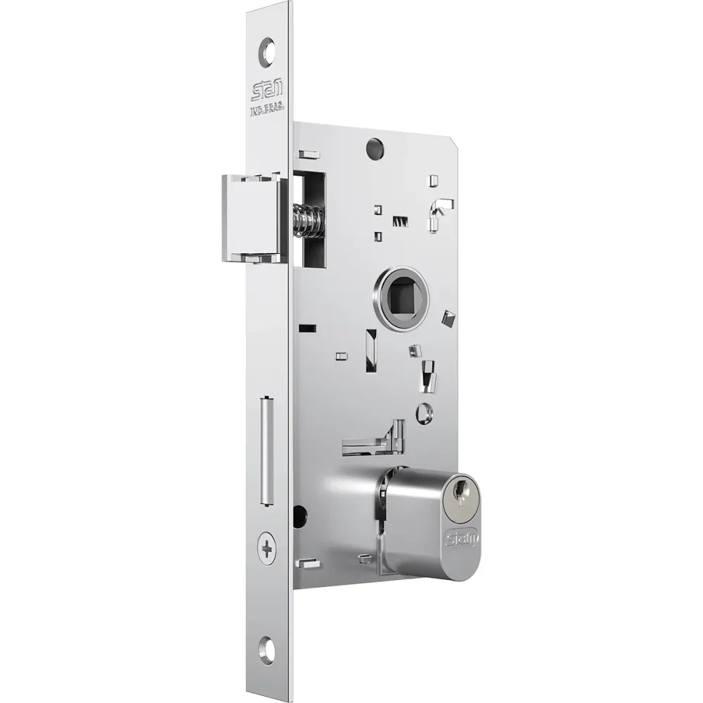 Fechadura Alavanca Cromada Externa - Mod 803/03 Stam - Imagem 2