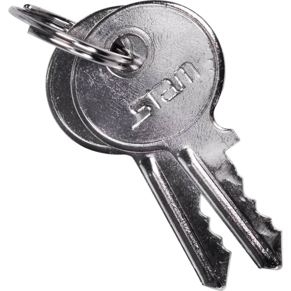 Fechadura Serralheiro Externa Cromado 20mm 601-602/03 Stam - Imagem 4