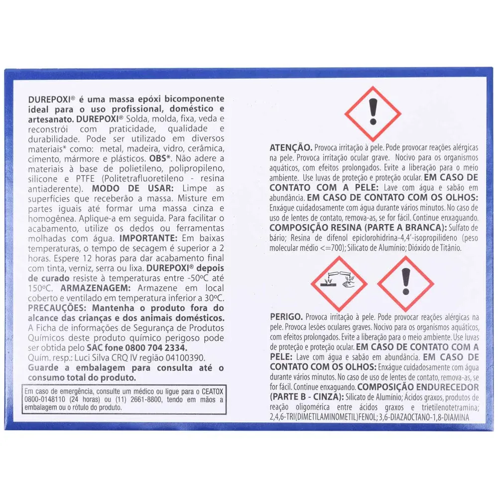 Durepoxi 250g 2 Horas Loctite Henkel - Imagem 4