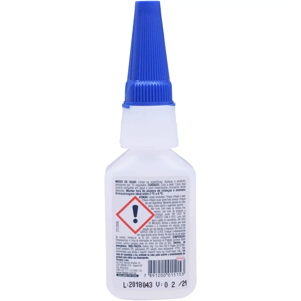 Super Bonder 20g Ultra Loctite - Imagem 2