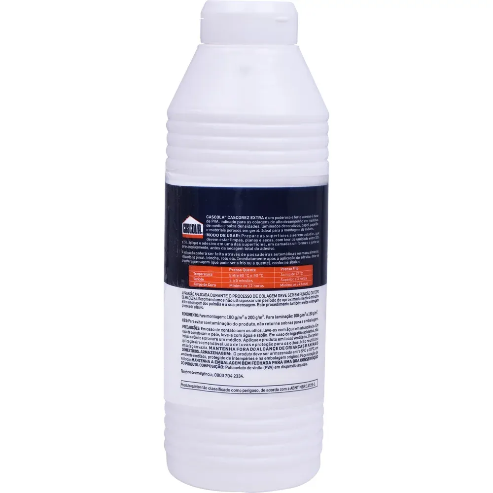 Cola Branca Cascorez Extra 1kg Henkel - Imagem 2