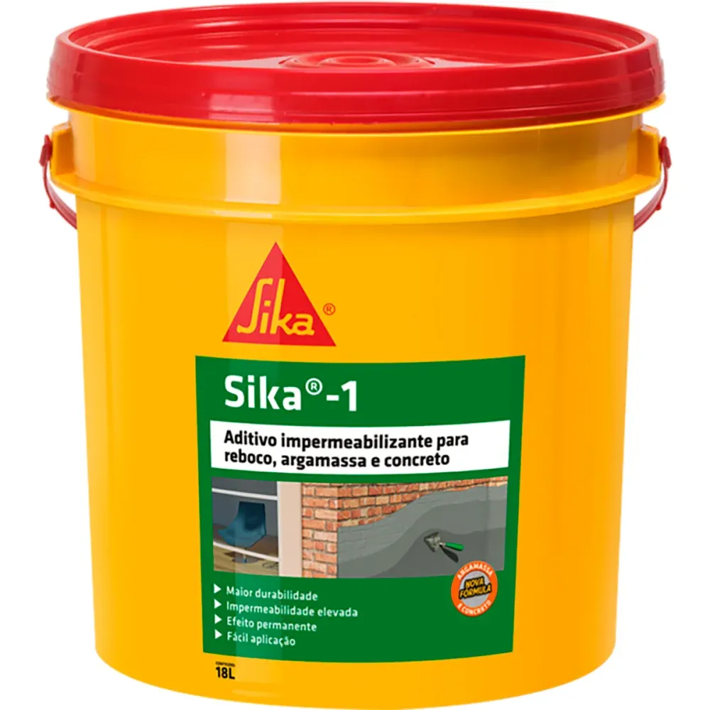 Impermeabilizante Sika-1 18L Sika