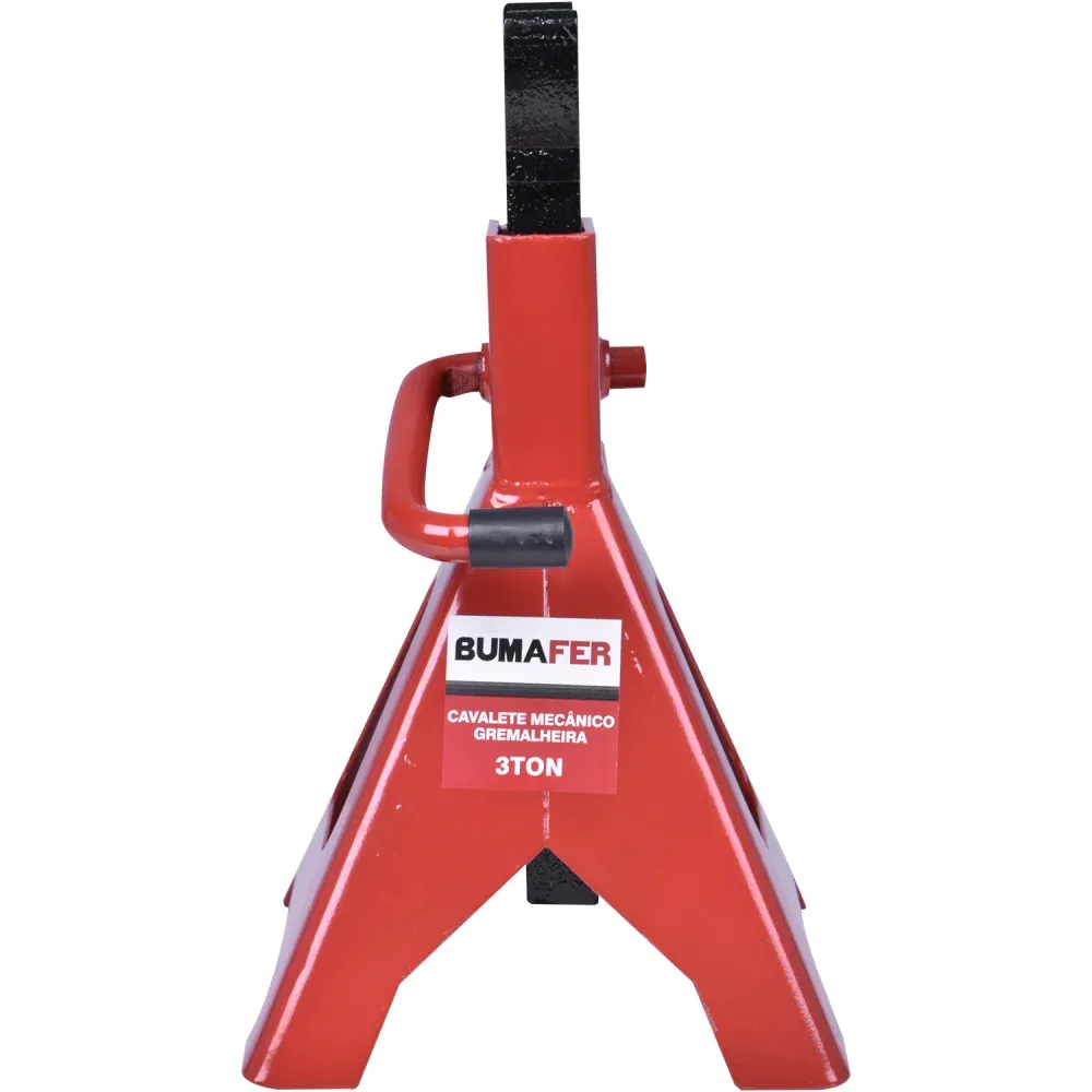 Cavalete Mecânico Vermelho 3T 2 Peças Bumafer - Imagem 3