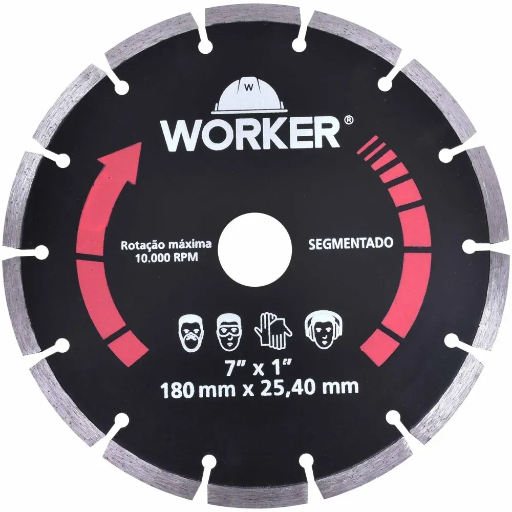 Disco Diamantado Segmentado Worker - Imagem 11