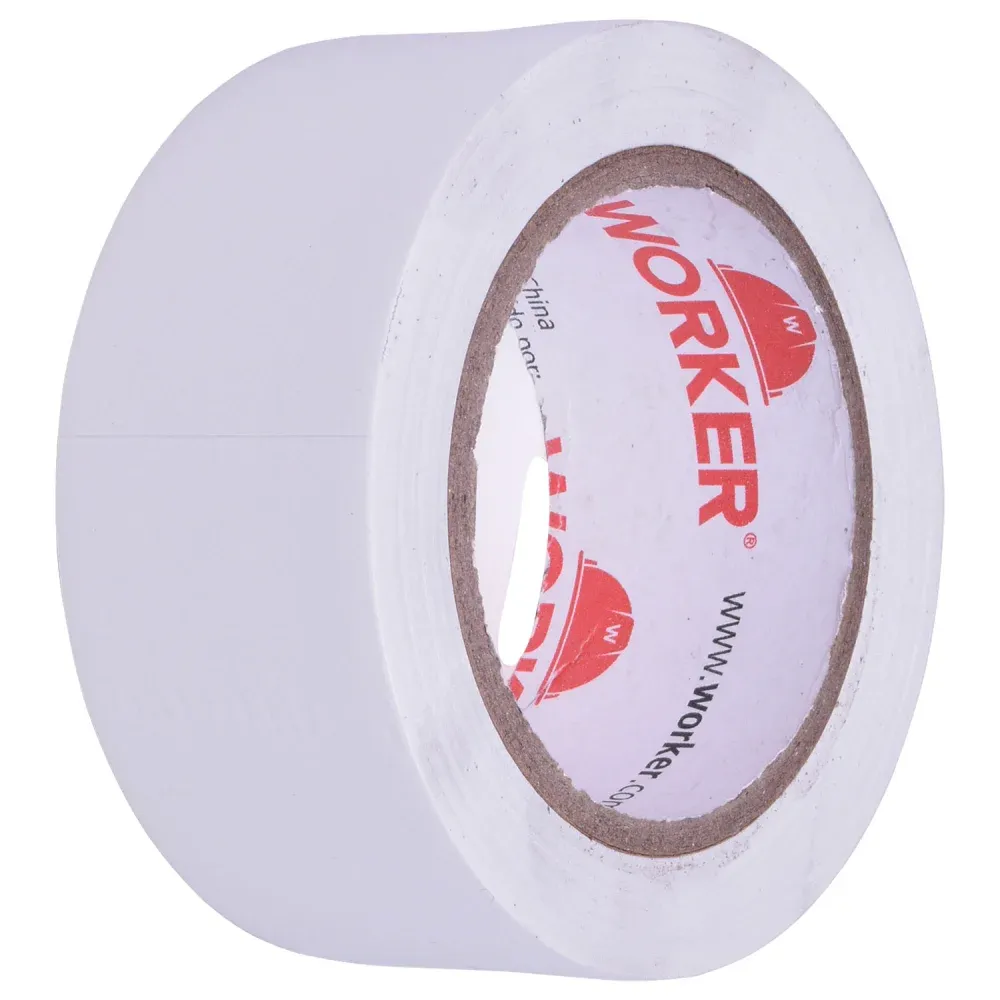 Fita Adesiva Para Demarcação Na Cor Preto 48mm x 30m Worker - Imagem 12