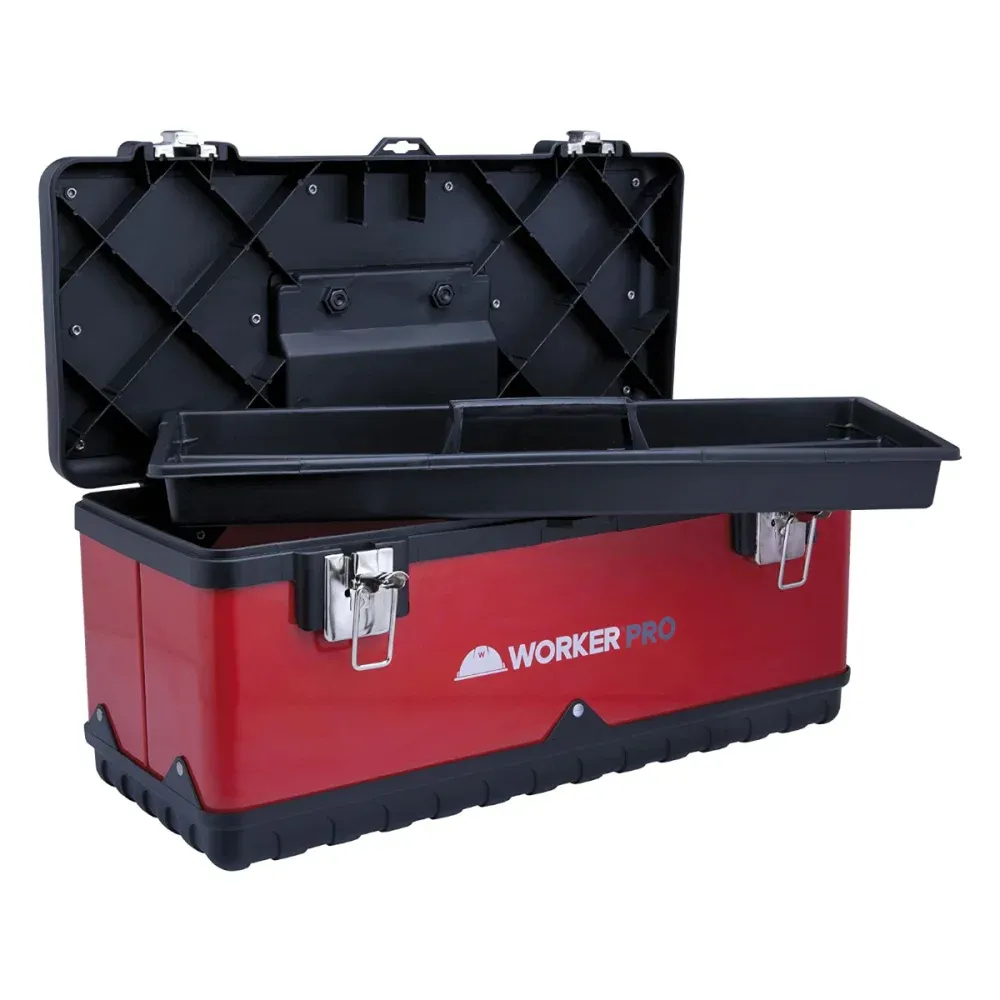 Caixa Ferramentas Metálica 20" Worker - Imagem 2