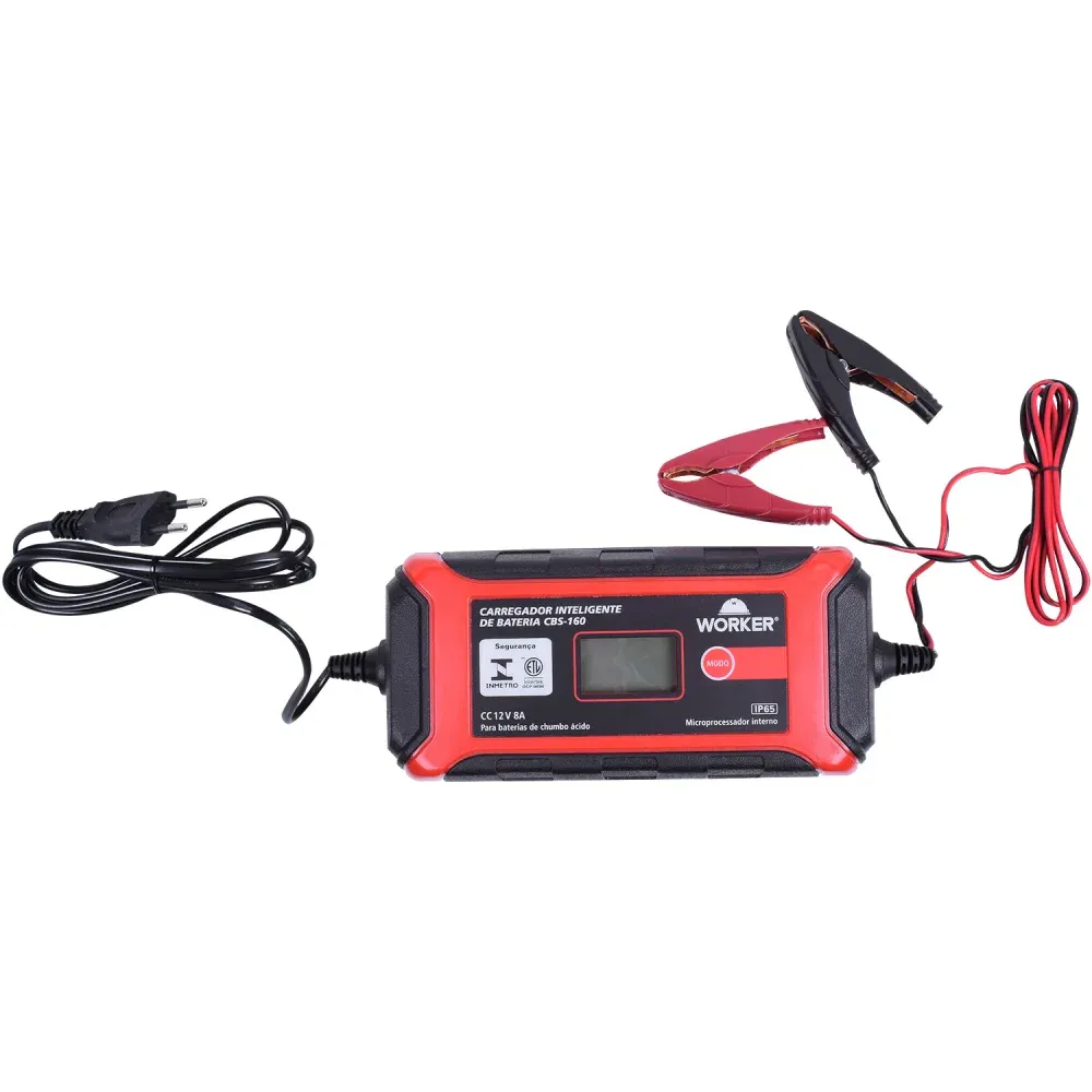 Carregador Inteligente de Baterias Cbs-160 Worker
