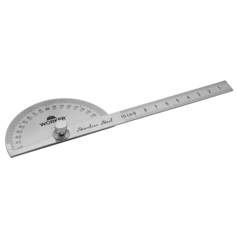 Transferidor de Ângulo 6" 150Mm Worker