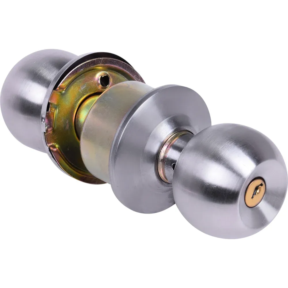 Fechadura Cilíndrica para Portas em Aço Acetinado Kala - Imagem 3