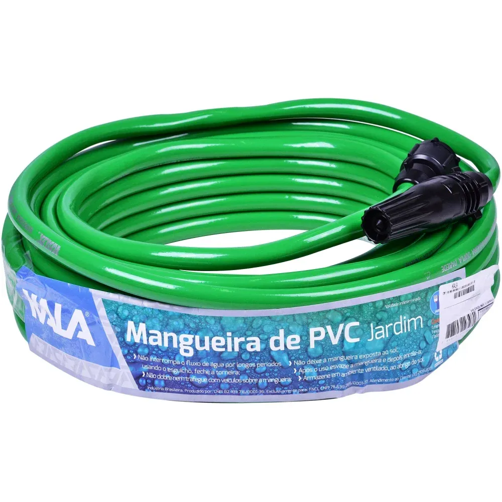 Mangueira de Jardim com Parede Dupla Verde 7/16" 10m Kala - Imagem 2