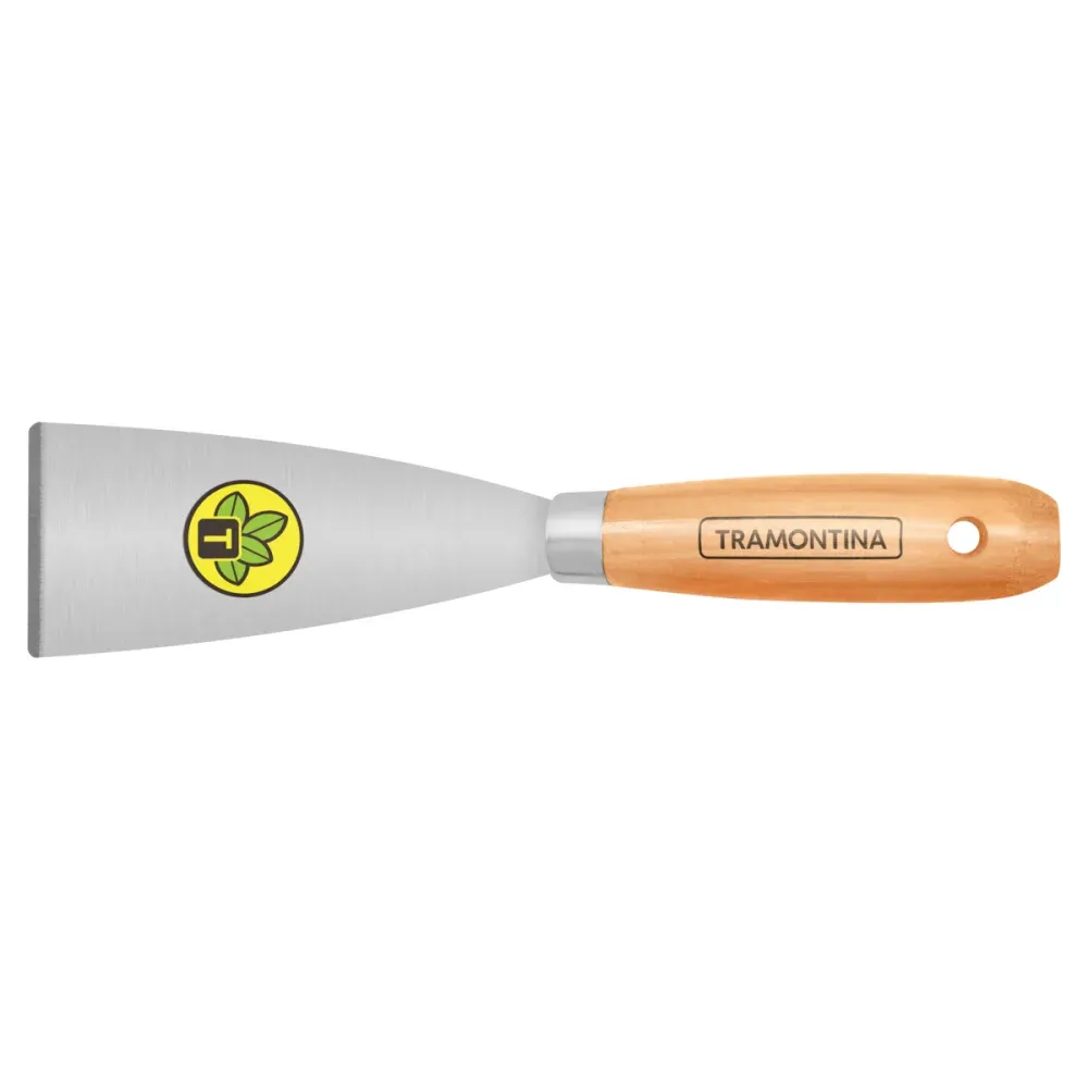 Espátula Metálica Rígida Com Cabo de Madeira Tramontina - Imagem 4