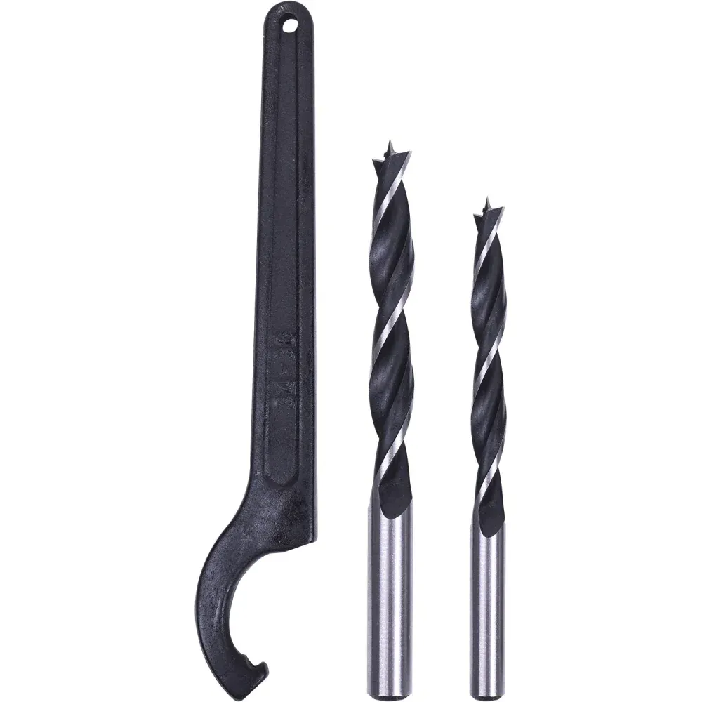 Kit Gabarito de Perfuração para Madeira 59 Peças Bumafer - Imagem 5