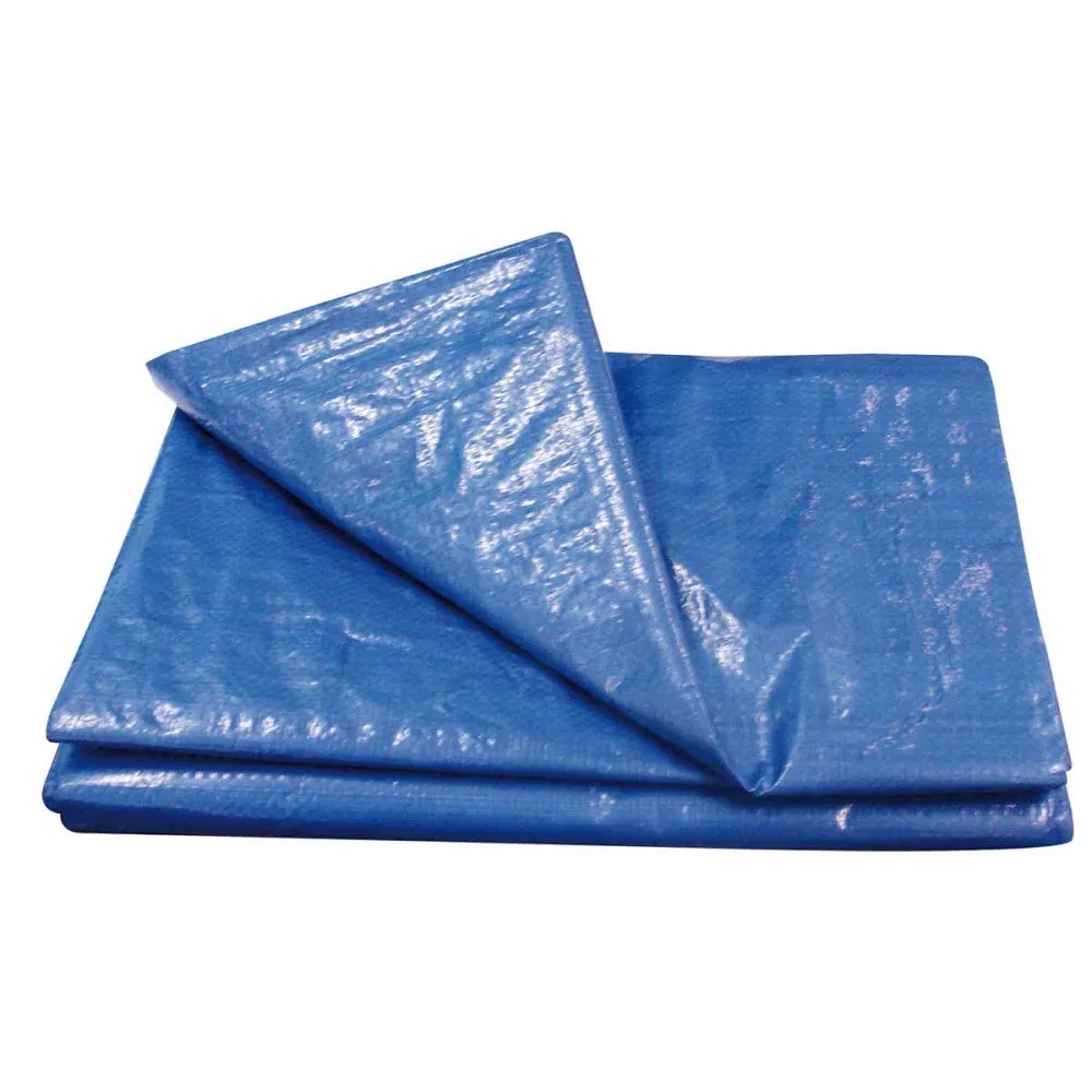 Lona Encerada de Polietileno 150 Micras Azul Worker - Imagem 4