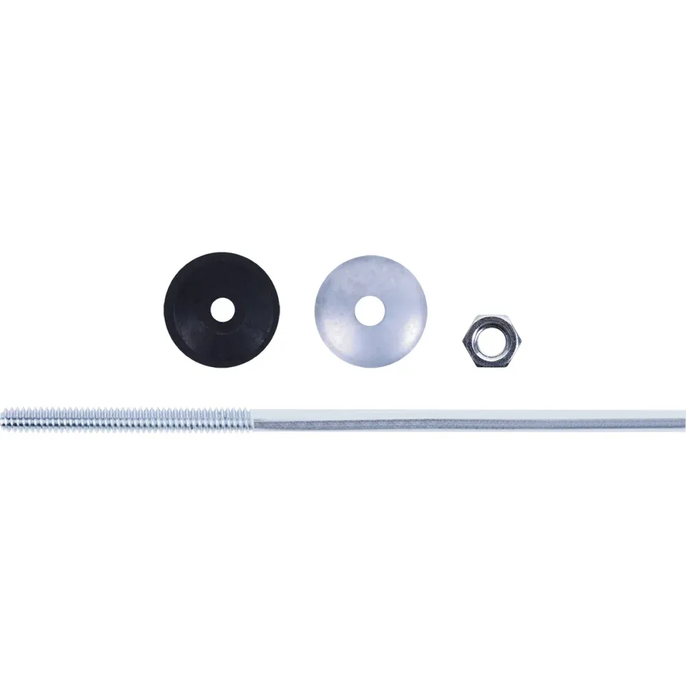 Conjunto de Haste Para Telha 1/4" x 200mm 100Pçs Worker