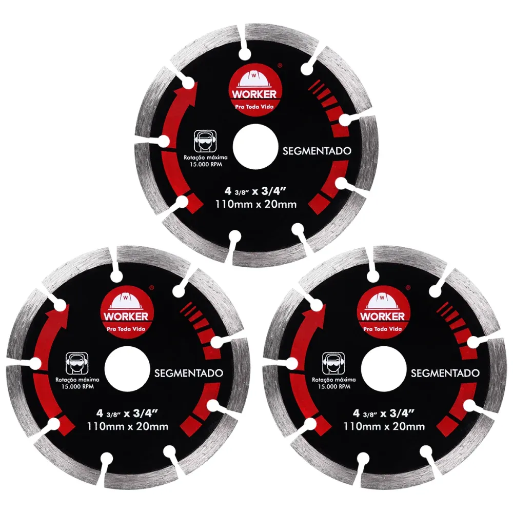 Disco Diamantado Segmentado Worker - Imagem 17