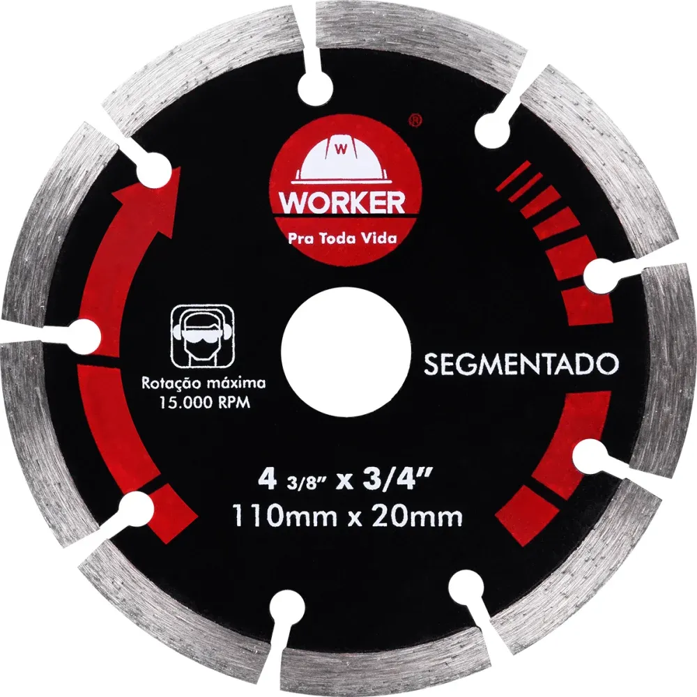 Disco Diamantado Segmentado Worker - Imagem 19