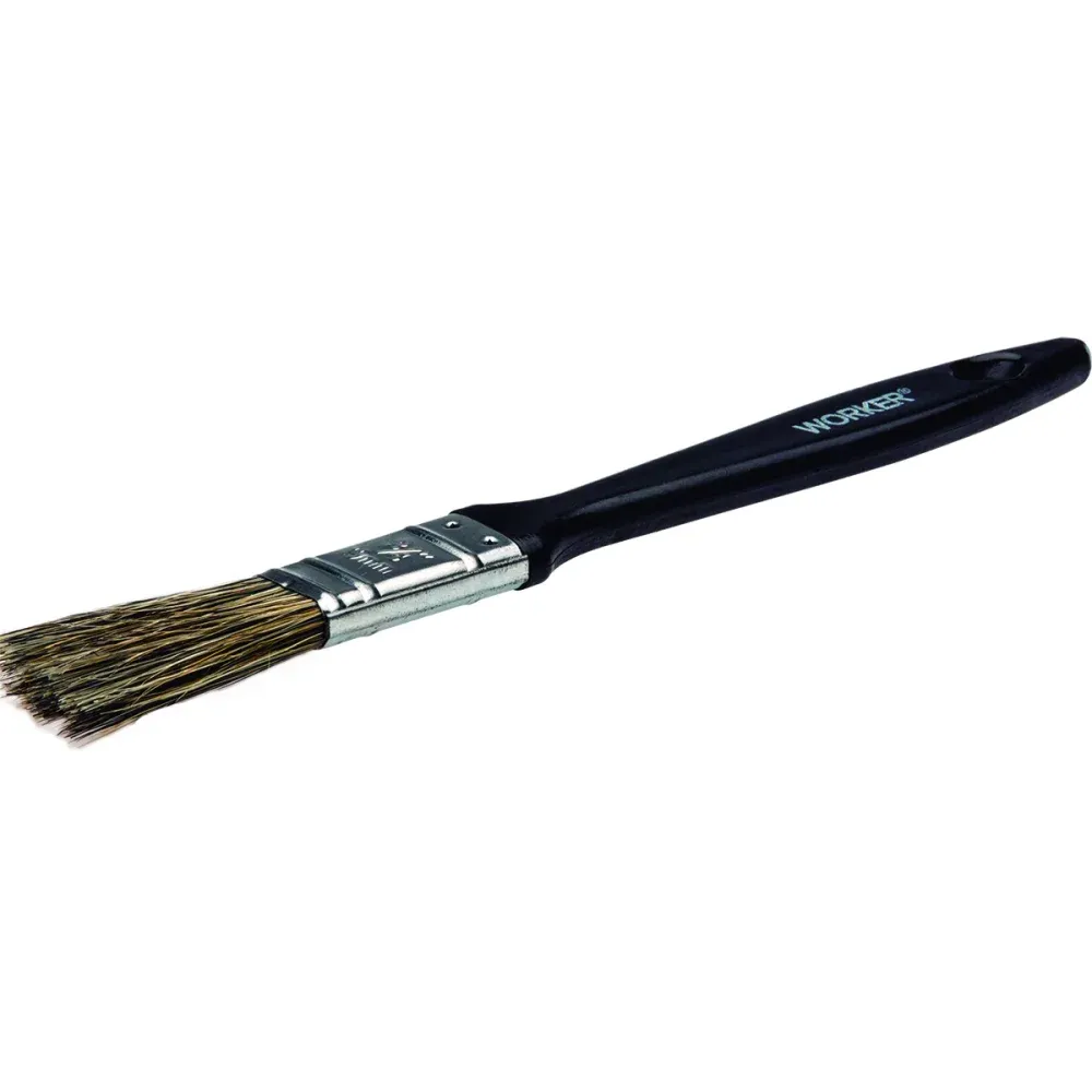 Pincel Trincha 3/4" 19mm Cerda Gris Worker