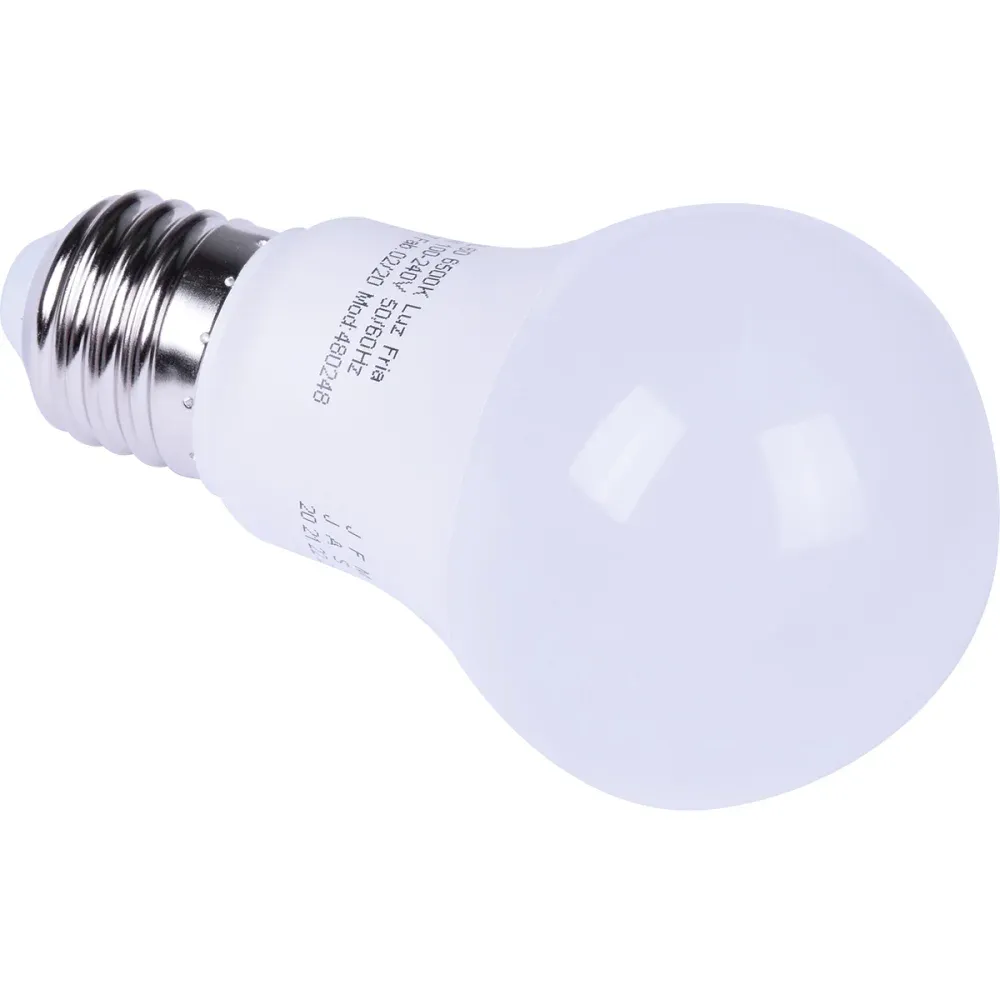 Lâmpada de LED E27 6500K 9W Biv Taschibra - Imagem 3