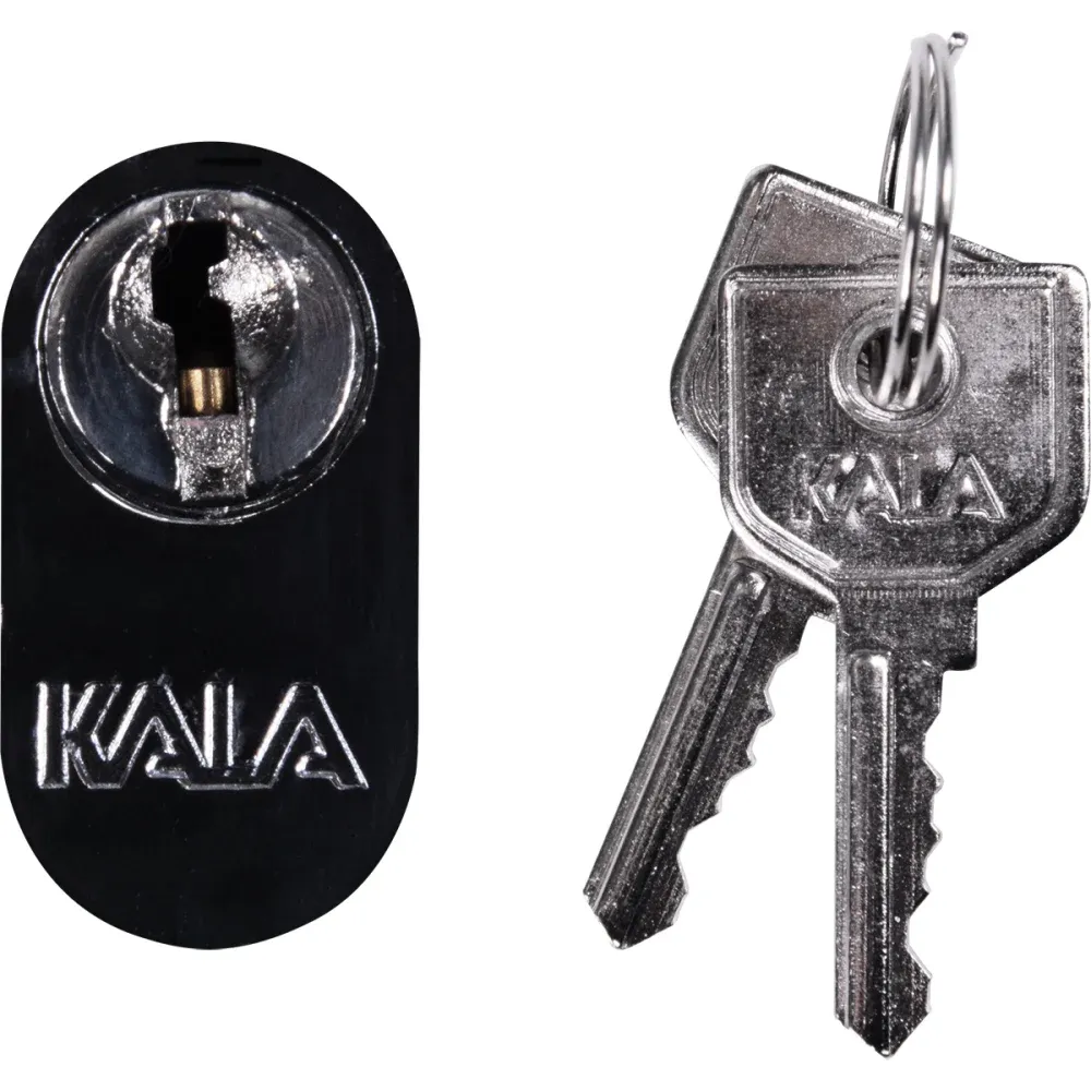 Cilindro Para Fechadura Modelo Aliança Zamac Cromado Kala - Imagem 6