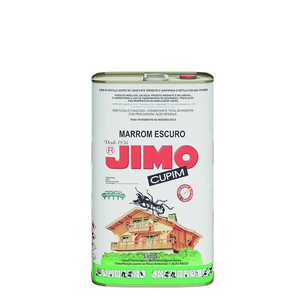 CUPIM JIMO QUÍMICA 5 LITROS MARROM