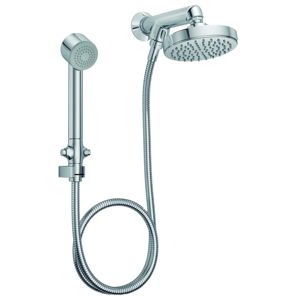 Chuveiro com Desviador Flexível Parede Cromado Deca