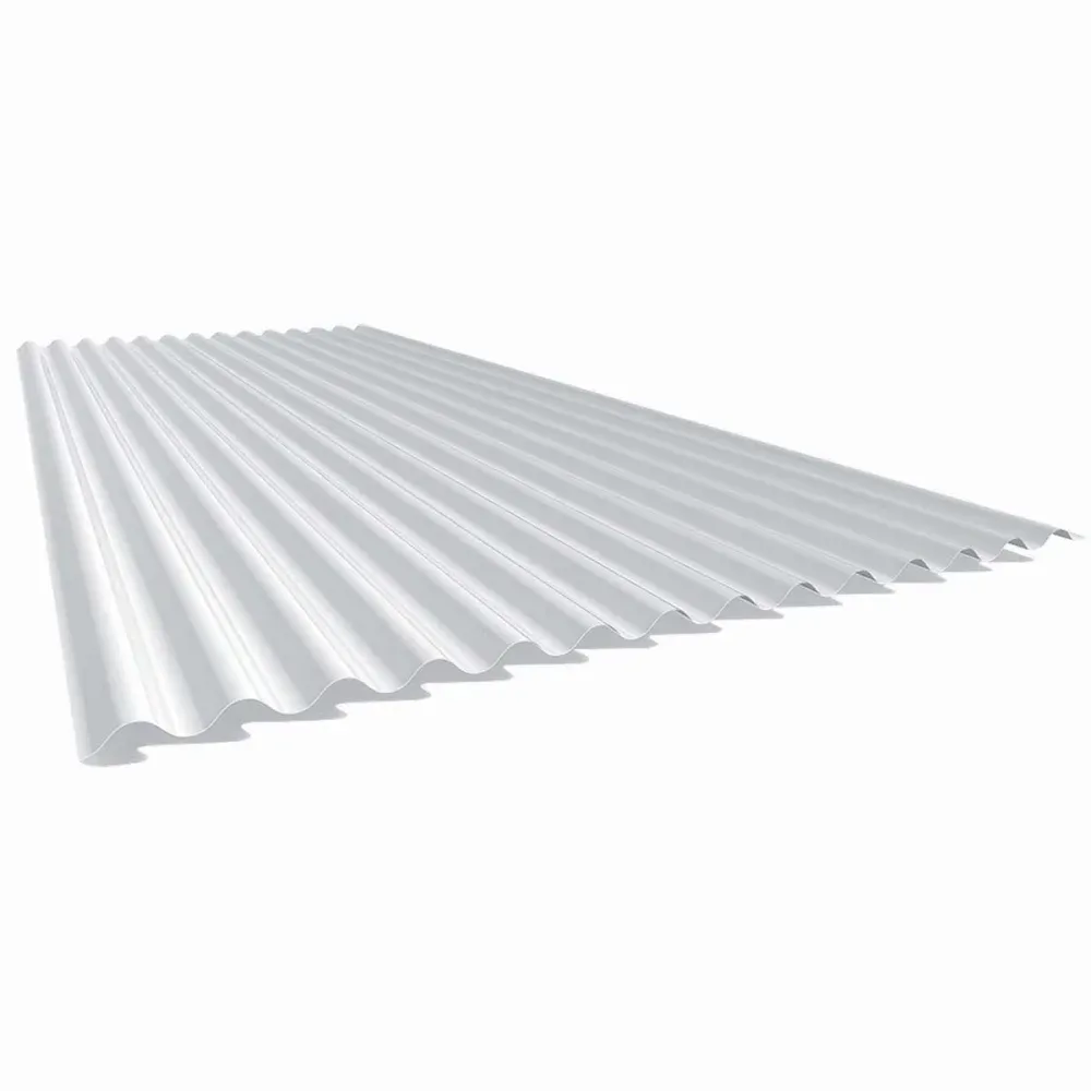 Telha Translúcida em Polipropileno Ondulada 4mm 2,44m Esaf