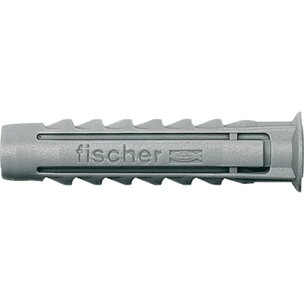 Bucha de Expansão SX 6 x 40 com Rebordo 1000 Peças Fischer