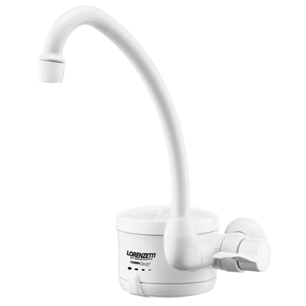 Torneira Elétrica de Parede Loren Easy 4T 4800W/5500W Lorenzetti - Imagem 2