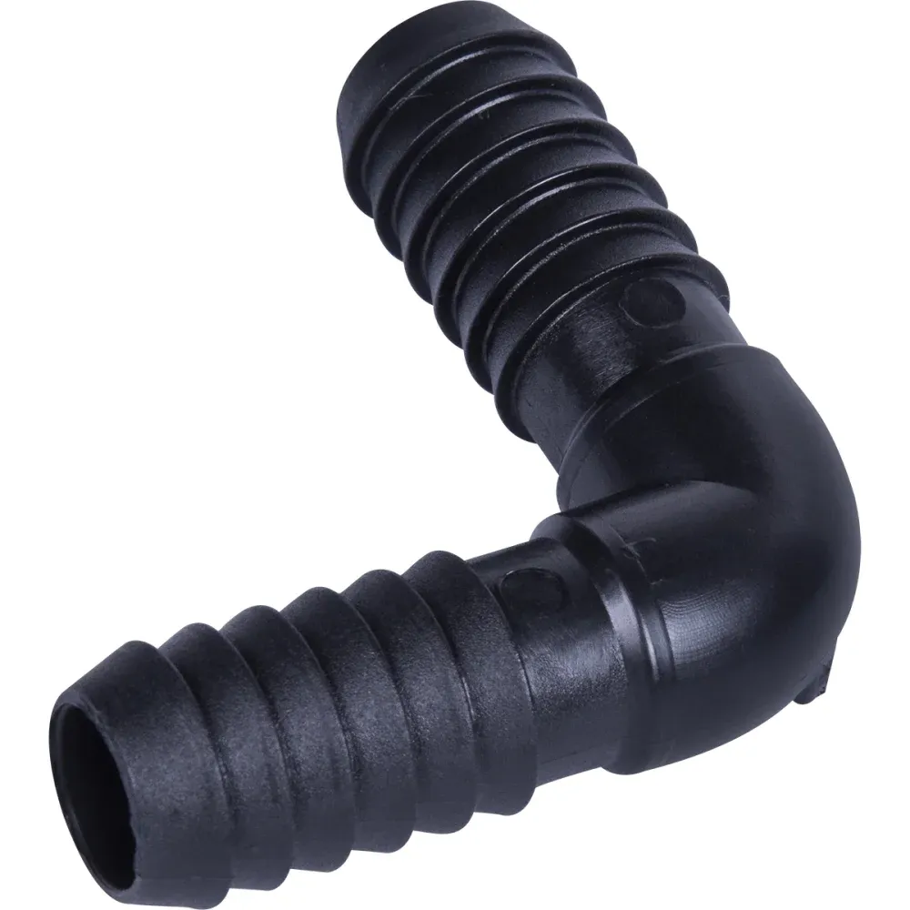 Conexão de Mangueira Joelho Interno Duplo 1/2” Preto Liege - Imagem 3