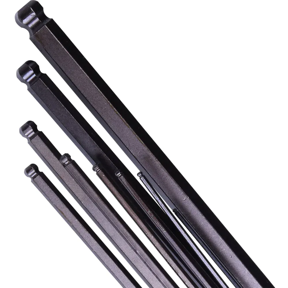 JOGO DE CHAVE HEXAGONAL 1,5MM A10MM ABAULADA 9 PEÇAS GEDORE - Imagem 4