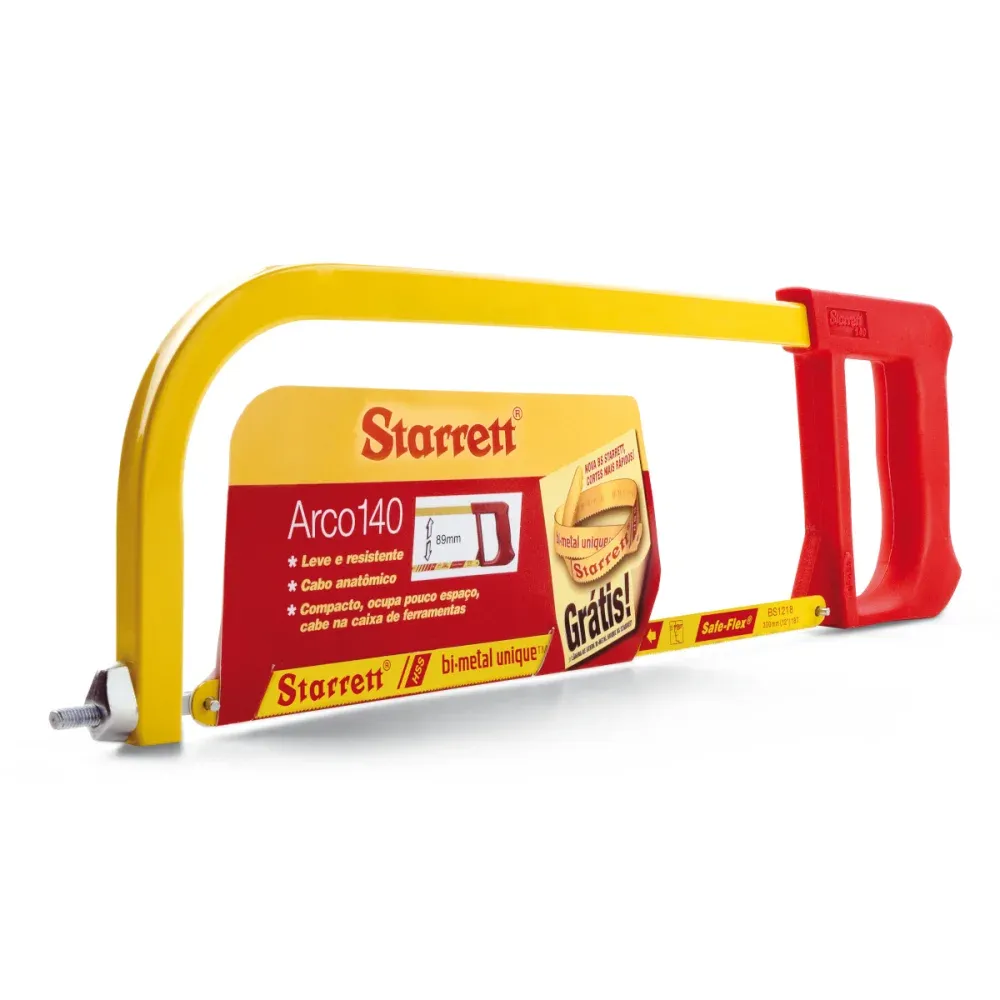 Arco de Serra Manual com Cabo Fechado 89cm K140 Starrett - Imagem 2