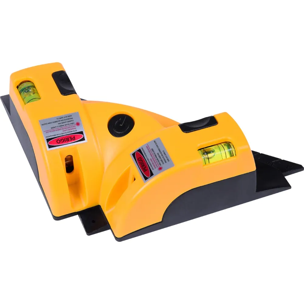 Nível Laser com Prumo e Esquadro 2 Bolhas 10M Bumafer - Imagem 2
